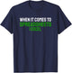 When It Comes To Spreadsheets I Excel Accountant CPA Taxes T-Shirt - T-Shirt | Navy