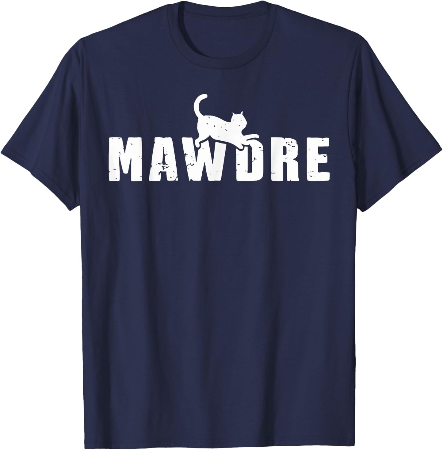 Mawdre Cat Mom Cat Owner Cat Lover Funny Mother's Day Women T-Shirt - T-Shirt | Navy