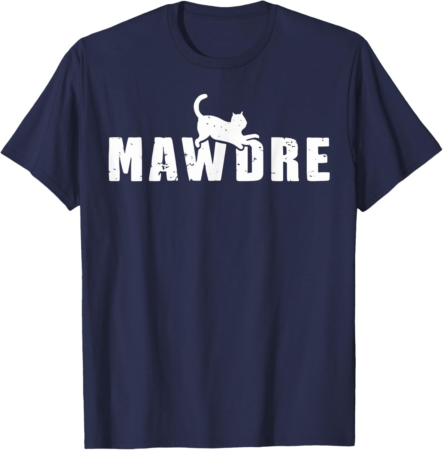 Mawdre Cat Mom Cat Owner Cat Lover Funny Mother's Day Women T-Shirt - T-Shirt | Navy