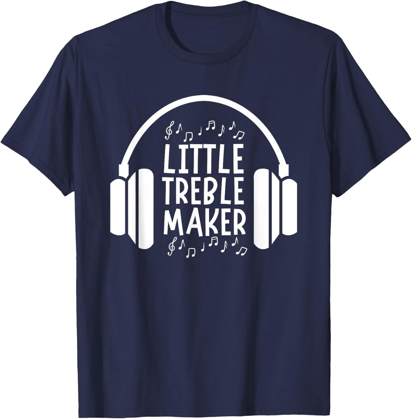 Little Treble Maker Music Musician Art Kids Toddler Baby 5T T-Shirt - T-Shirt | Navy