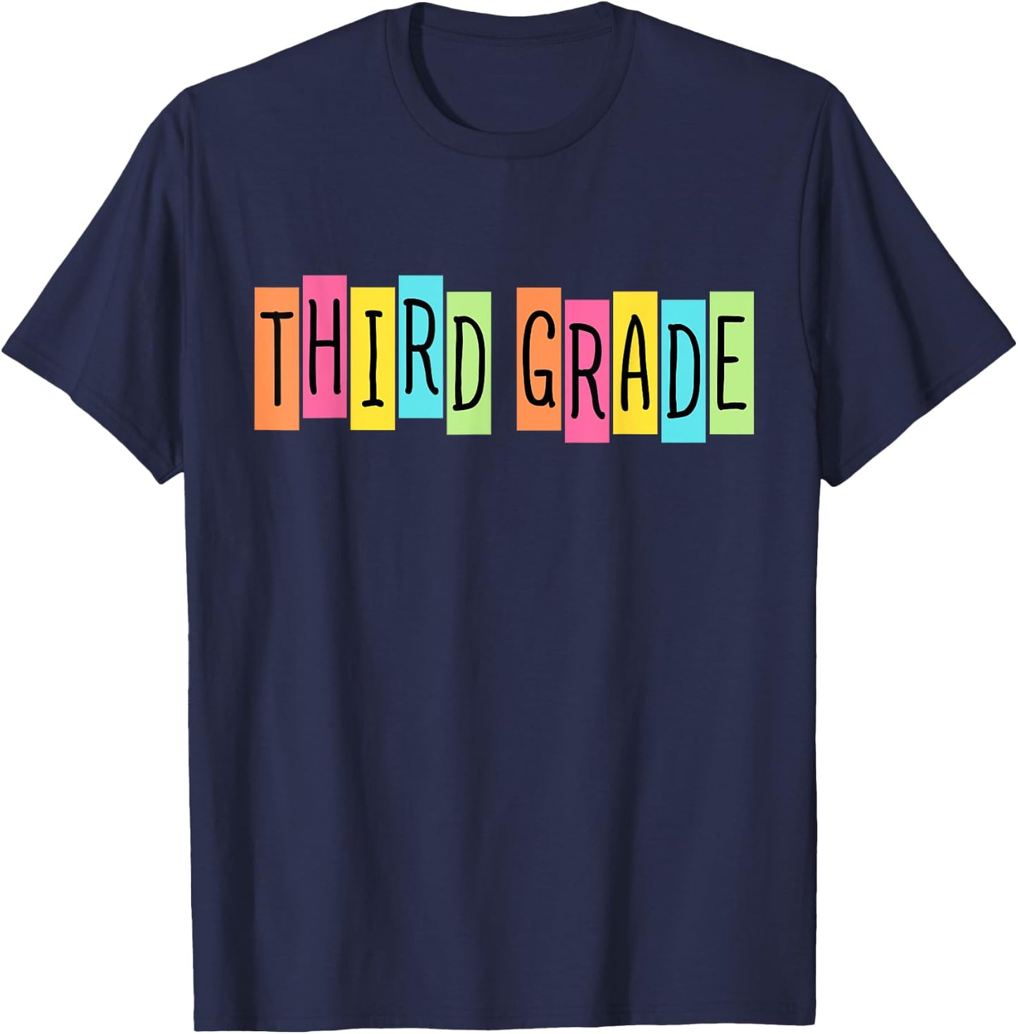 Third Grade Welcome Back To School 3rd Grade Teachers Kids T-Shirt - T-Shirt | Navy