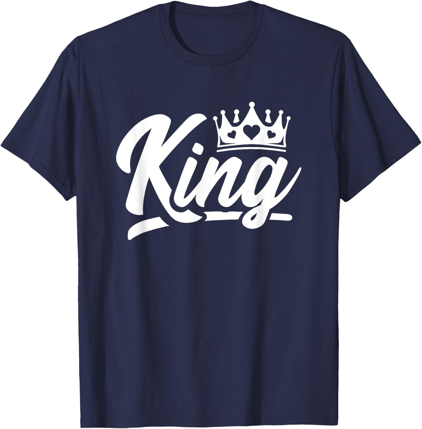 King Hearts Halloween Costume - Valentines King of Hearts T-Shirt - T-Shirt | Navy