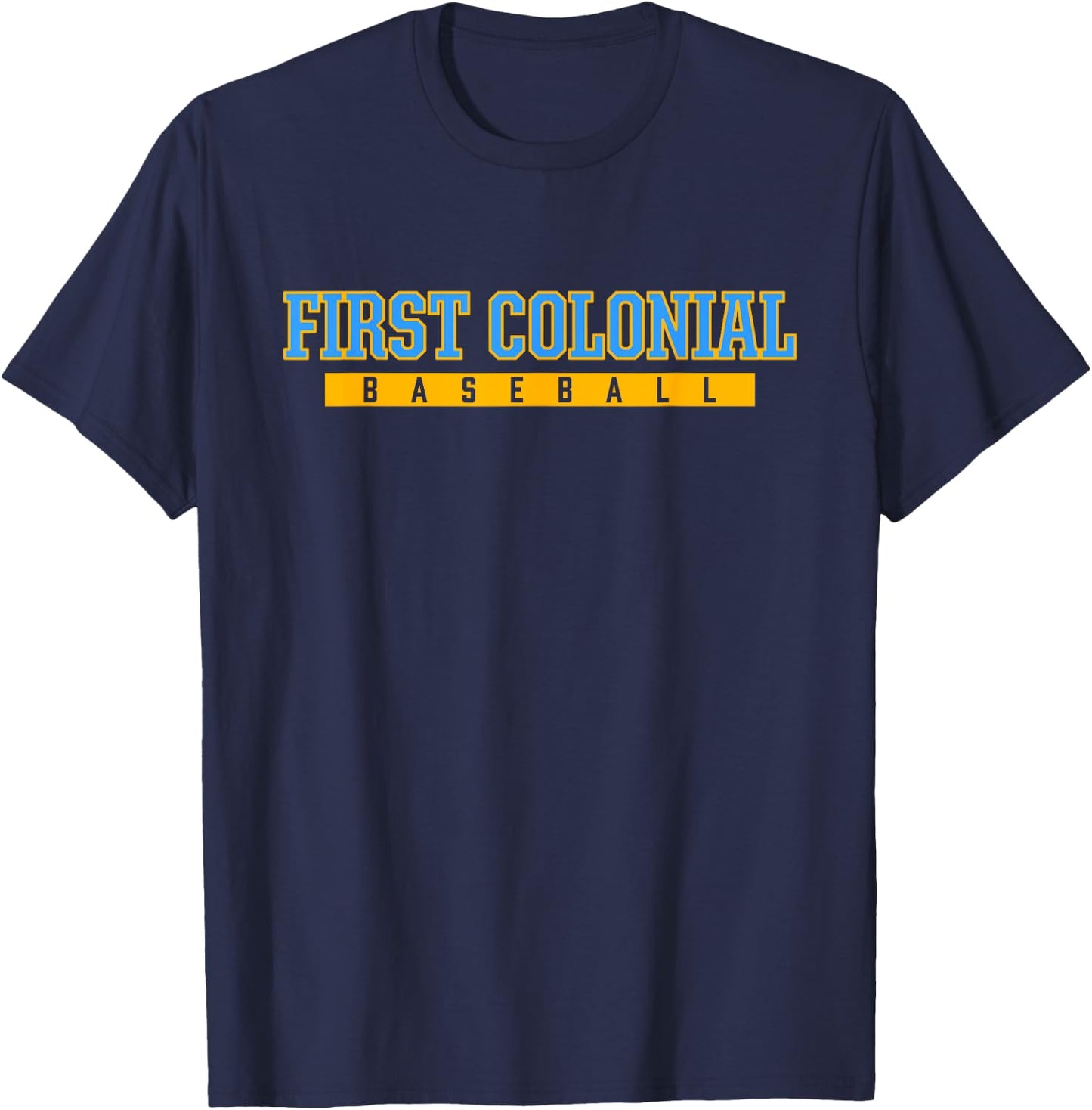 First Colonial High School Baseball T-Shirt - T-Shirt | Navy