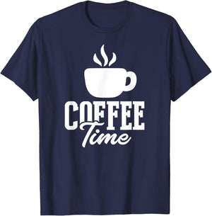 Coffee Time T-Shirt - T-Shirt | Navy