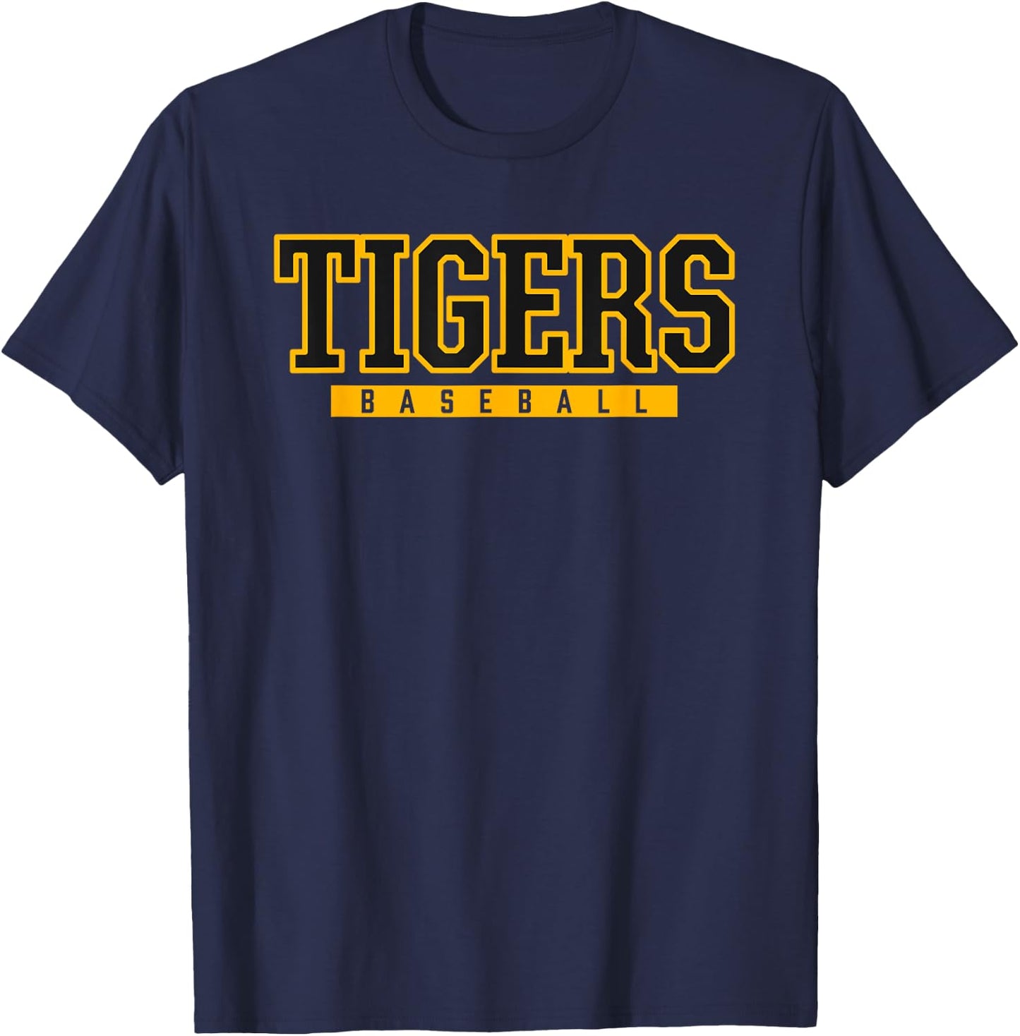 Murray Tigers Baseball T-Shirt - T-Shirt | Navy