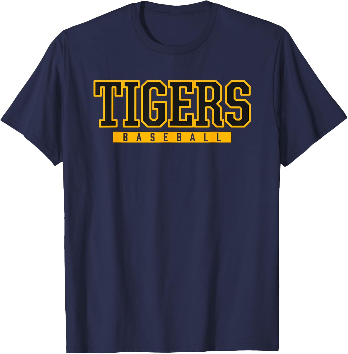 Murray Tigers Baseball T-Shirt - T-Shirt | Navy