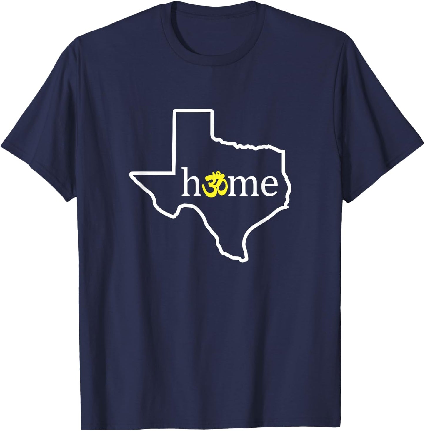 Texas Om Home T-Shirt - T-Shirt | Navy