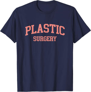 Plastic Surgery Cosmetic Nurse Plastic Surgeon T-Shirt - T-Shirt | Navy