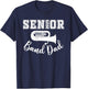 Senior Band Dad 2025 Marching Band Class Of 2025 Tuba T-Shirt - T-Shirt | Navy