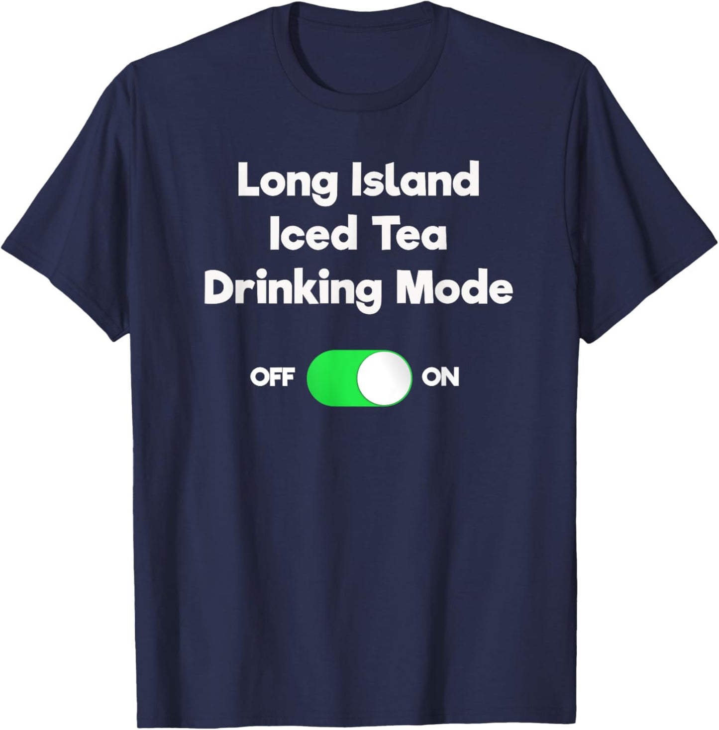 Long Island Iced Tea Shirt - Funny Mode T-Shirt - T-Shirt | Navy