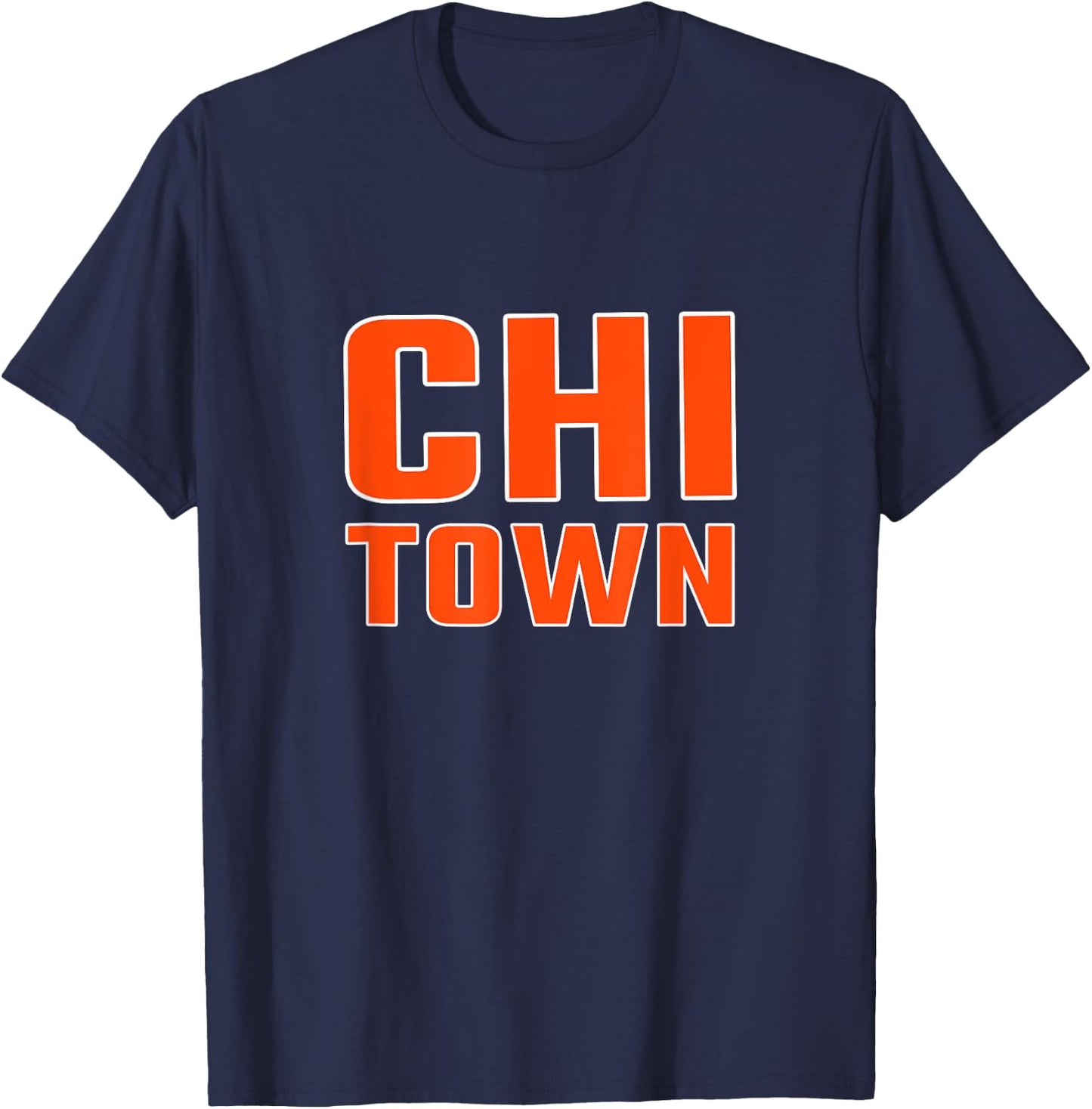 CHICAGO - Hometown Pride - Throwback Design - Classic T-Shirt - T-Shirt | Navy