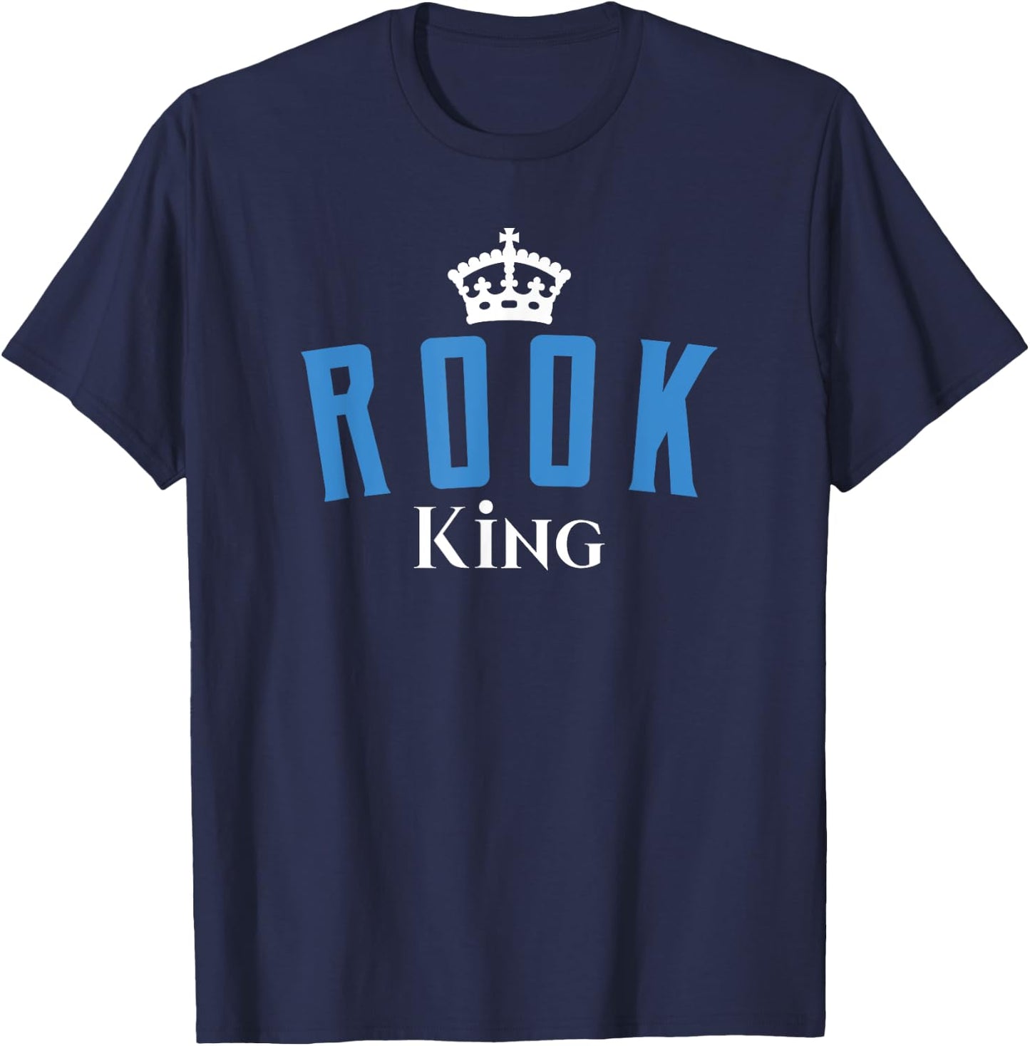 Funny Rook King Card Game T-Shirt - T-Shirt | Navy