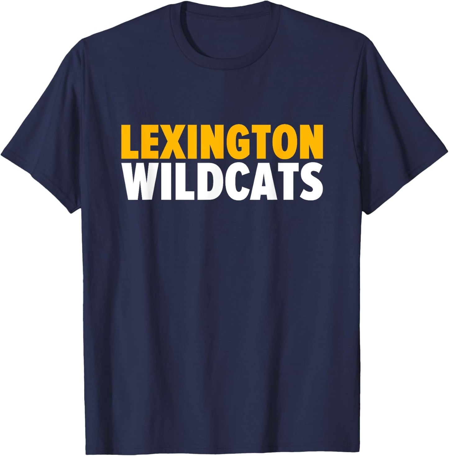 Lexington Wildcats Bold T-Shirt - T-Shirt | Navy