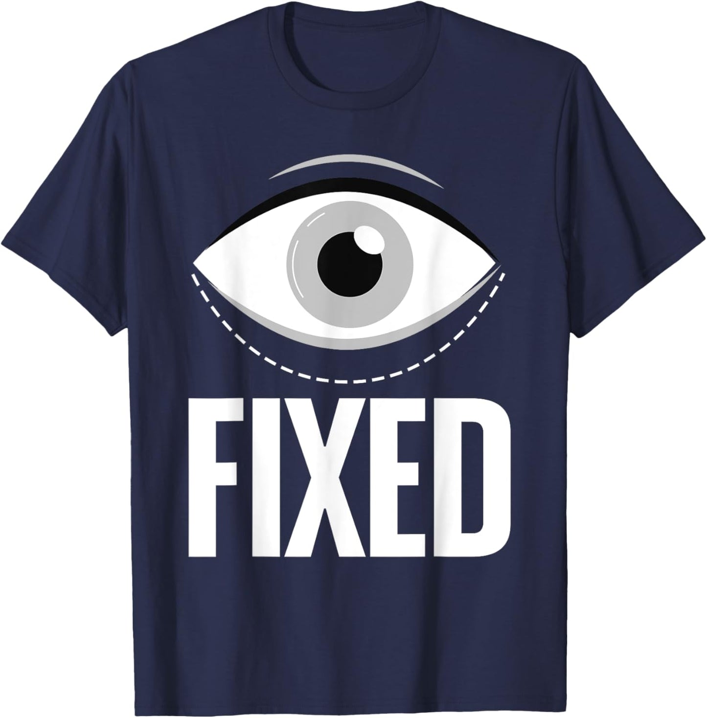 Funny Eye Surgery Recovery Art Women Eye Surgery T-Shirt - T-Shirt | Navy