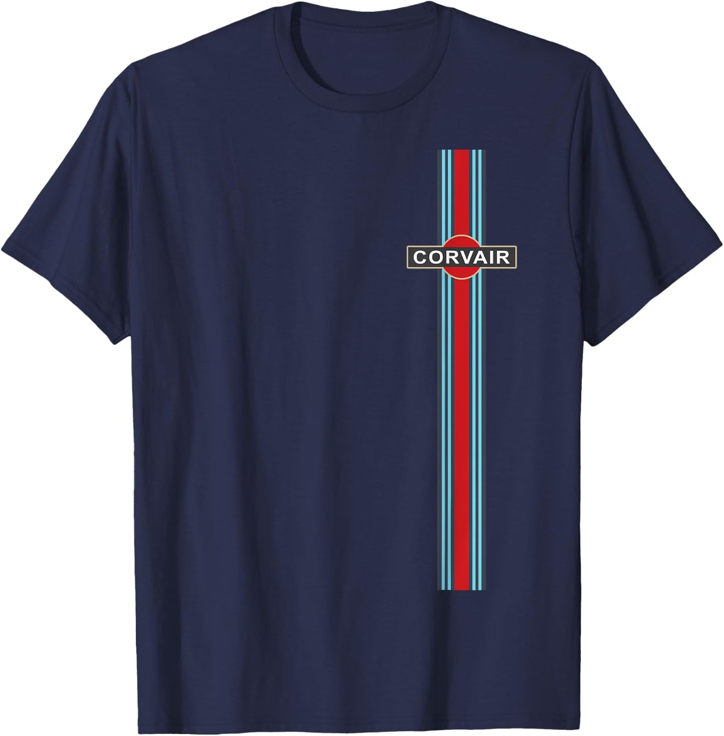 Corvair martini Racing Livery Tribute Style T-Shirt - T-Shirt | Navy