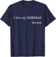 Doberman Pinschers Dobie Owner Doberman Mom Doberman Dad T-Shirt - T-Shirt | Navy
