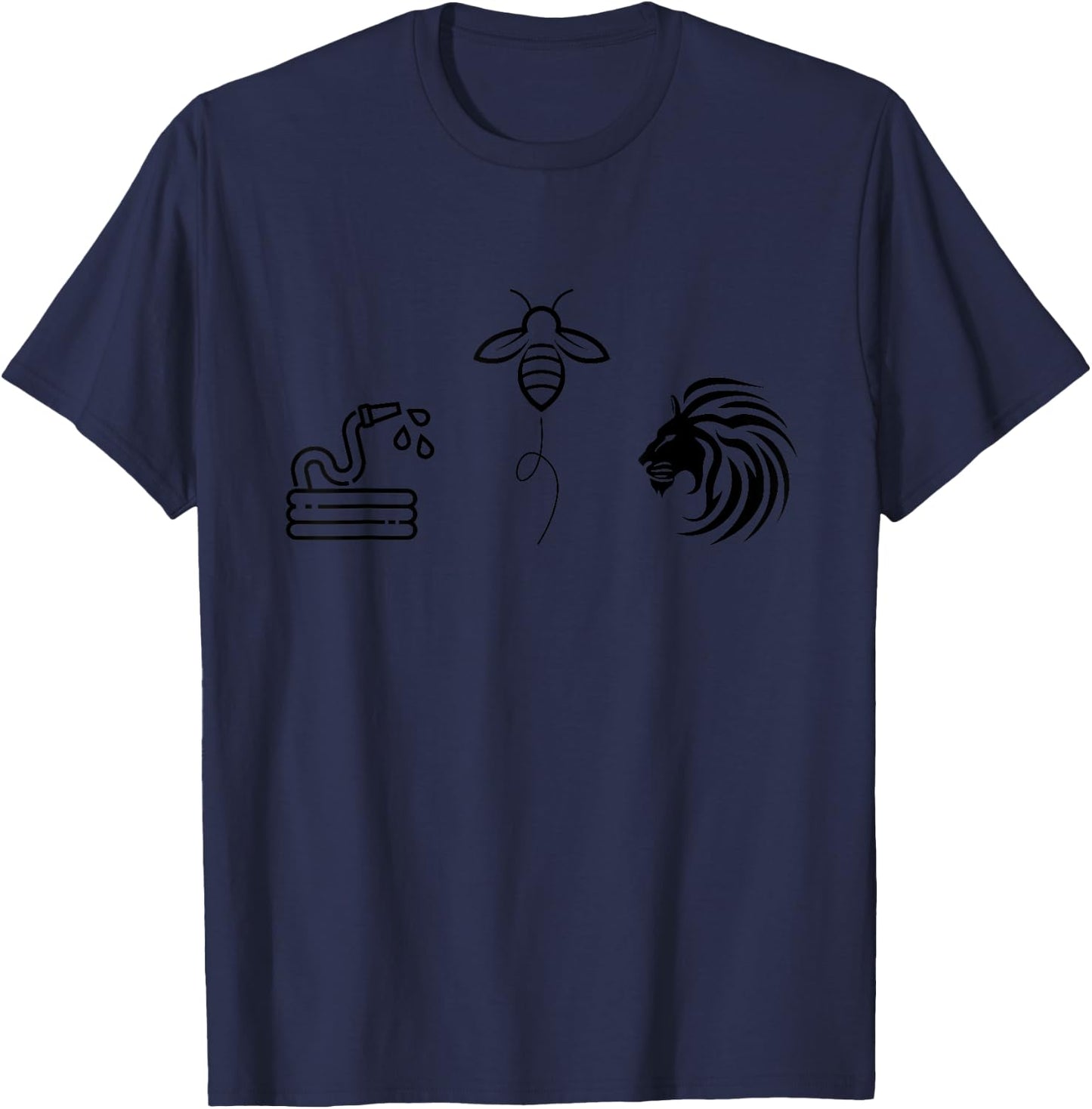 Hose bee lion T-Shirt - T-Shirt | Navy