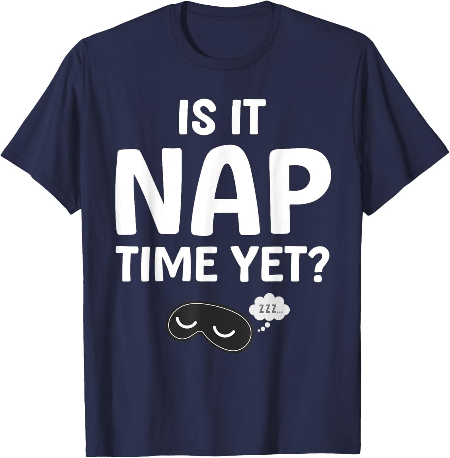 Cute Nap Lover Design Women Sleep Napping Nap Lovers T-Shirt - T-Shirt | Navy