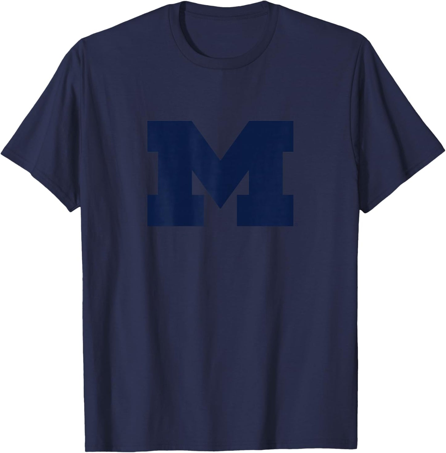 University of Michigan Wolverines U of M Primary Logo T-Shirt - T-Shirt | Navy