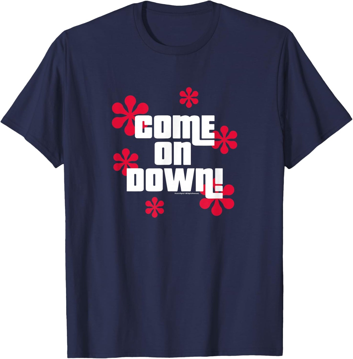 Price is Right - Come On Down! T-Shirt - T-Shirt | Navy