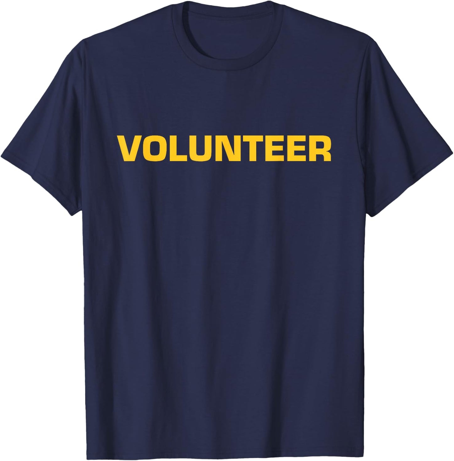 Volunteer - Front & Back 103 T-Shirt - T-Shirt | Navy
