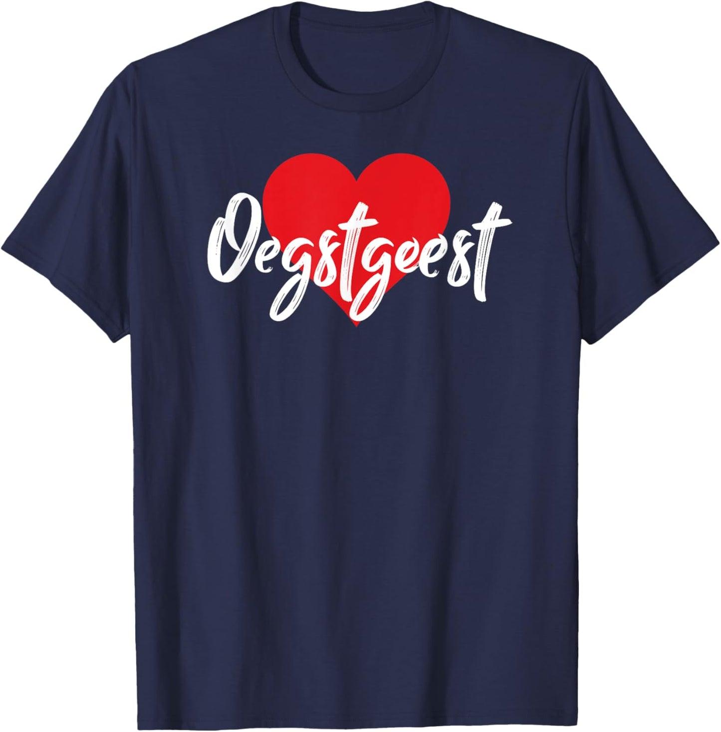I Heart Oegstgeest Netherlands Love Dutch Souvenir Item T-Shirt - T-Shirt | Navy