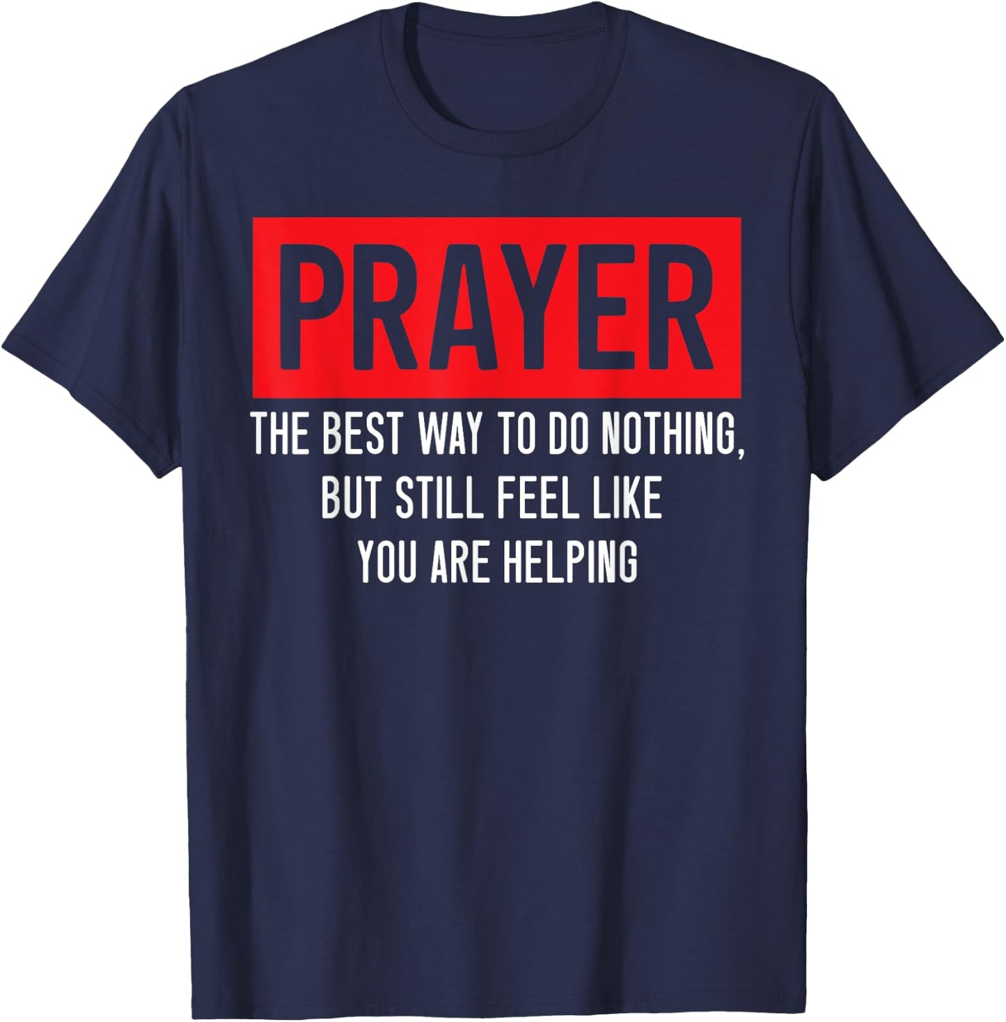 Atheism Anti-Religion Agnostic Freethinker Atheist T-Shirt - T-Shirt | Navy