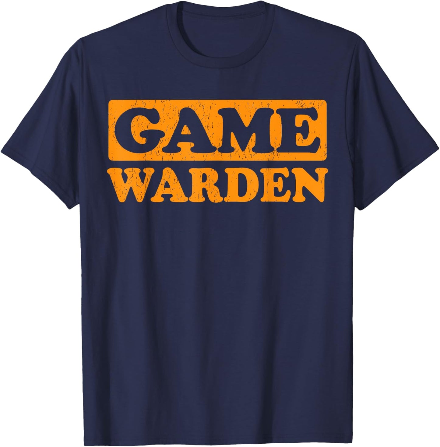 Halloween Costume Game Warden T-Shirt - T-Shirt | Navy