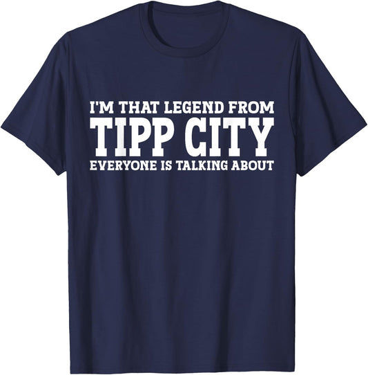 Tipp City Hometown OH Ohio Home Roots Funny Tipp City T-Shirt - T-Shirt | Navy