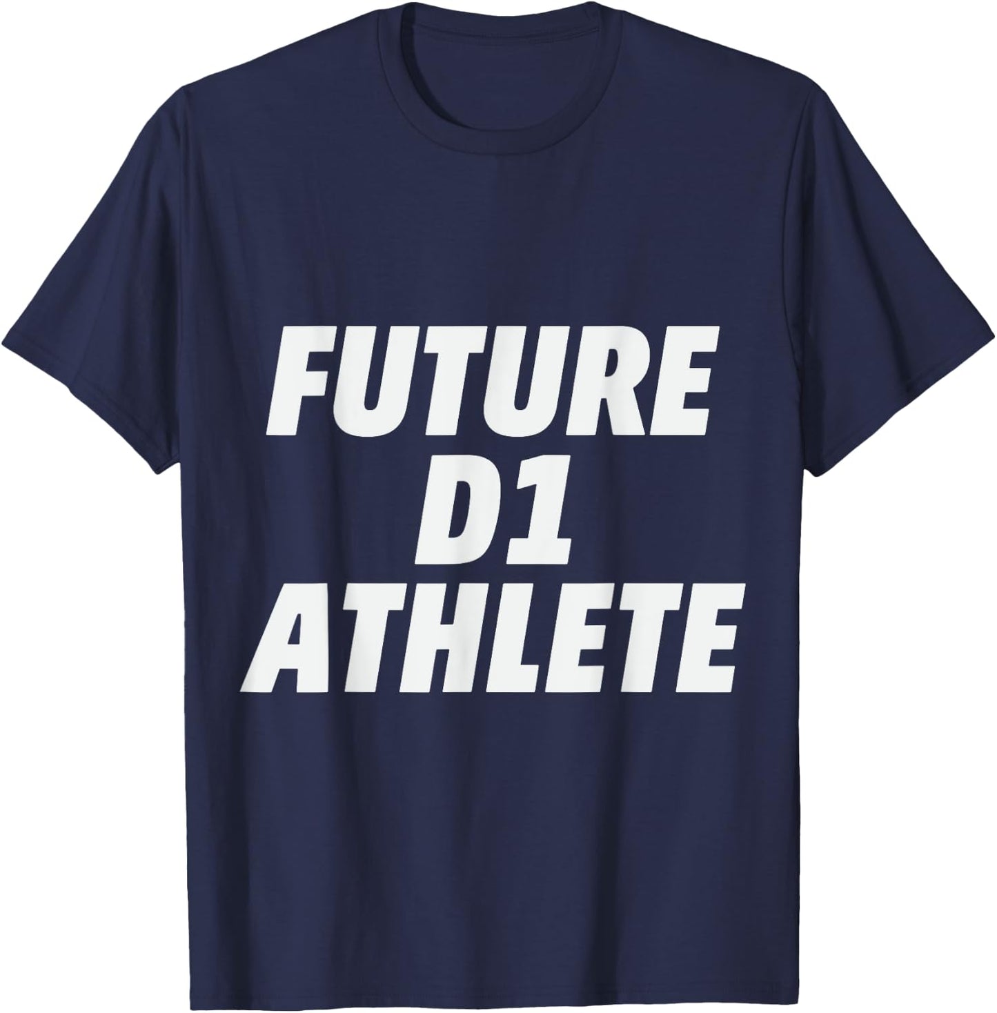 Future D1 Athlete T-Shirt - T-Shirt | Navy