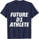 Future D1 Athlete T-Shirt - T-Shirt | Navy