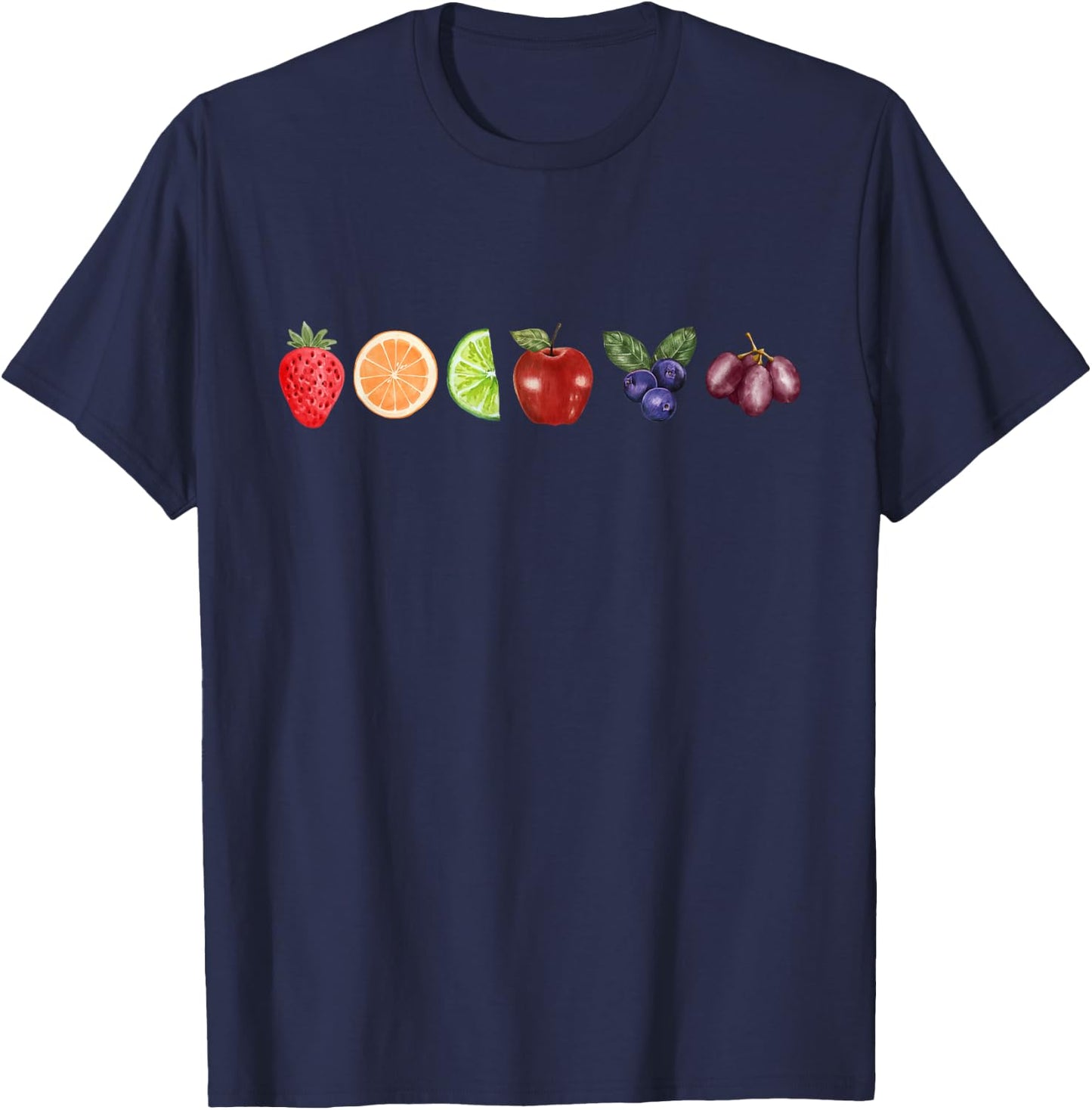 Fruity, Lesbian Subtle Pride, Subtle Bisexual Pride T-Shirt - T-Shirt | Navy