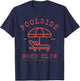 Poolside Book Club Summer Reading Book Lover Swimming Shirt Men Women T-Shirt - T-Shirt | Navy