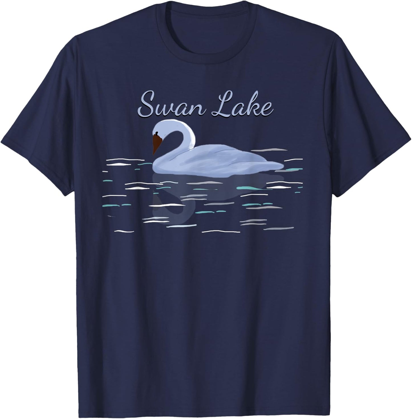 Dancer Choreographer Performer Swan Lake Ballet Rehearsal T-Shirt - T-Shirt | Navy