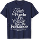 Christians Quote in Spanish Christian Bible Verse Quote T-Shirt - T-Shirt | Navy