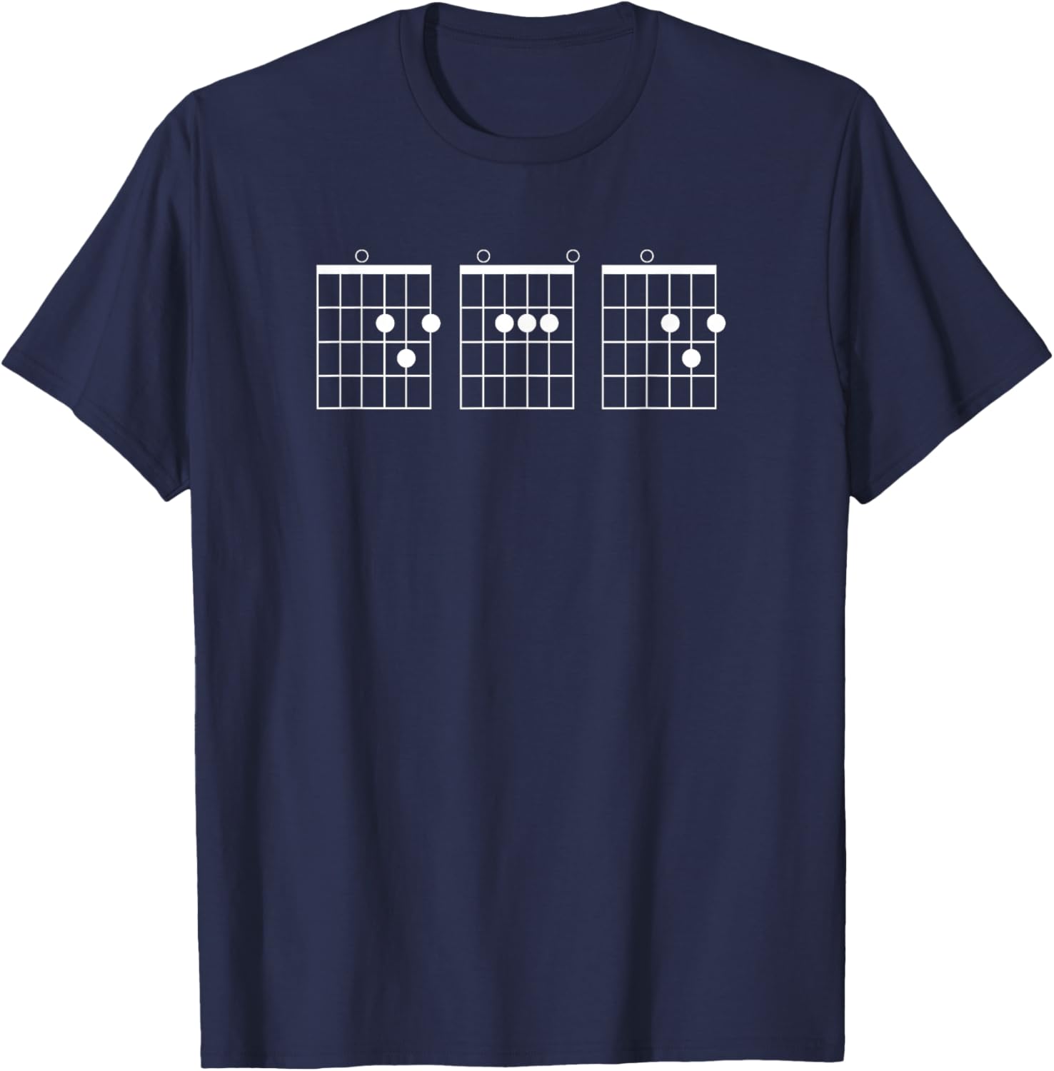 Dad Guitar Chord T-Shirt - T-Shirt | Navy