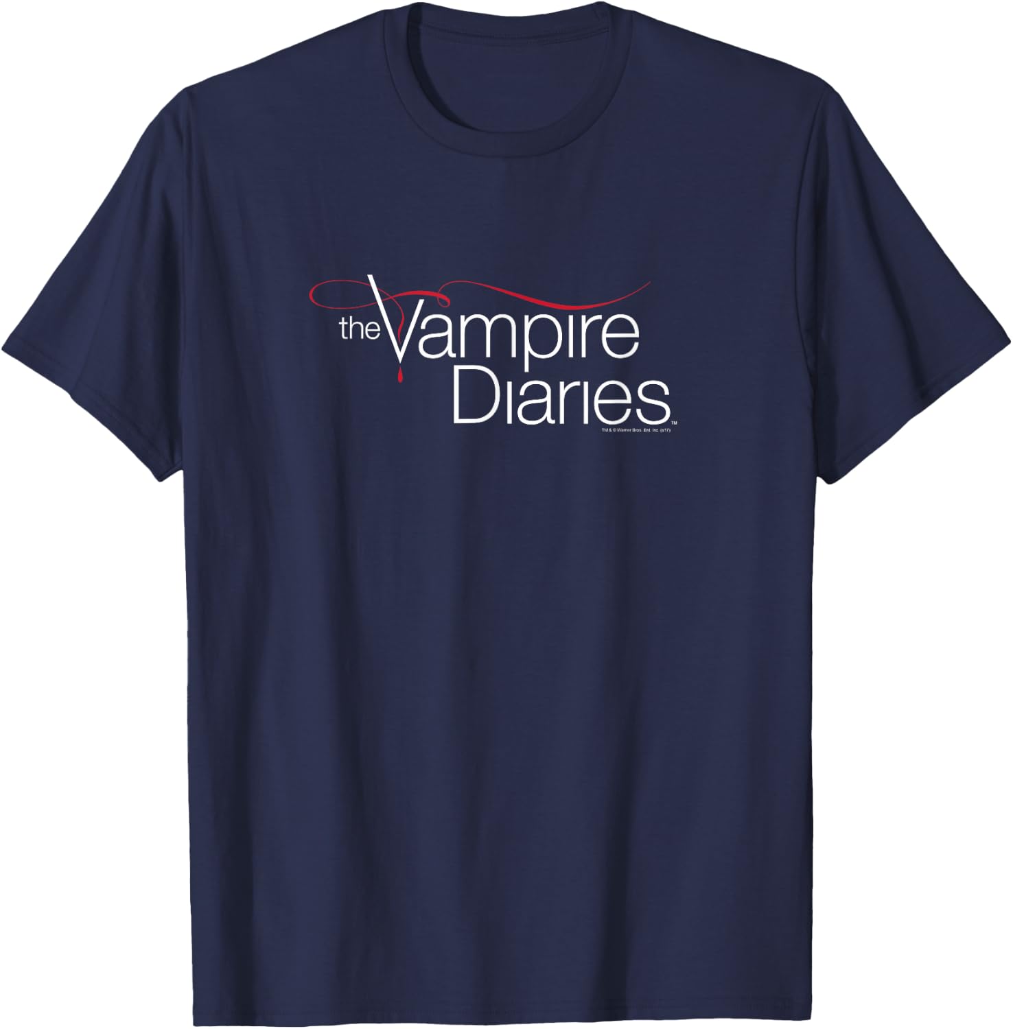 The Vampire Diaries Logo T-Shirt - T-Shirt | Navy