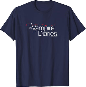 The Vampire Diaries Logo T-Shirt - T-Shirt | Navy