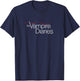 The Vampire Diaries Logo T-Shirt - T-Shirt | Navy