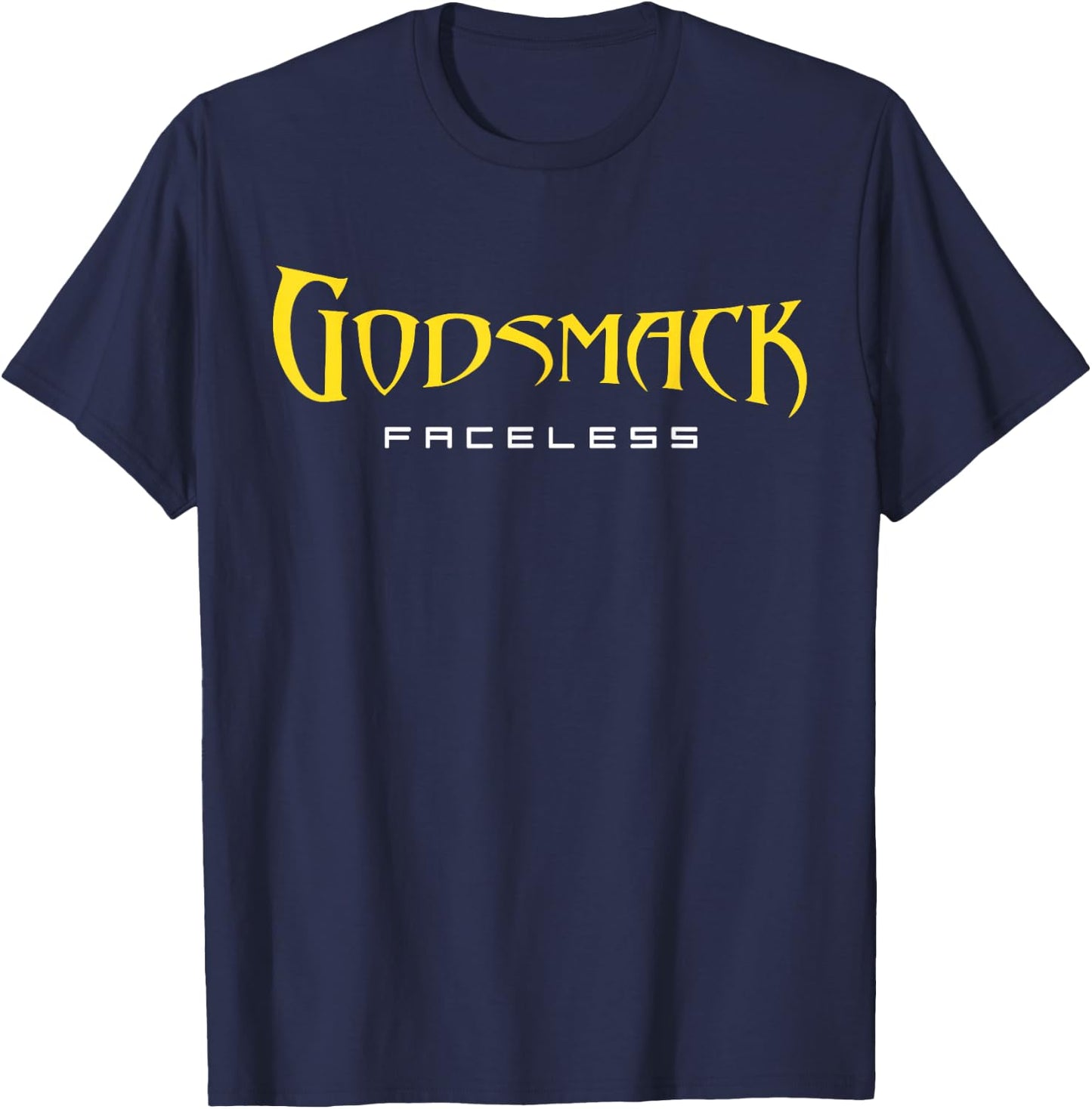 Godsmack Faceless Logo T-Shirt - T-Shirt | Navy