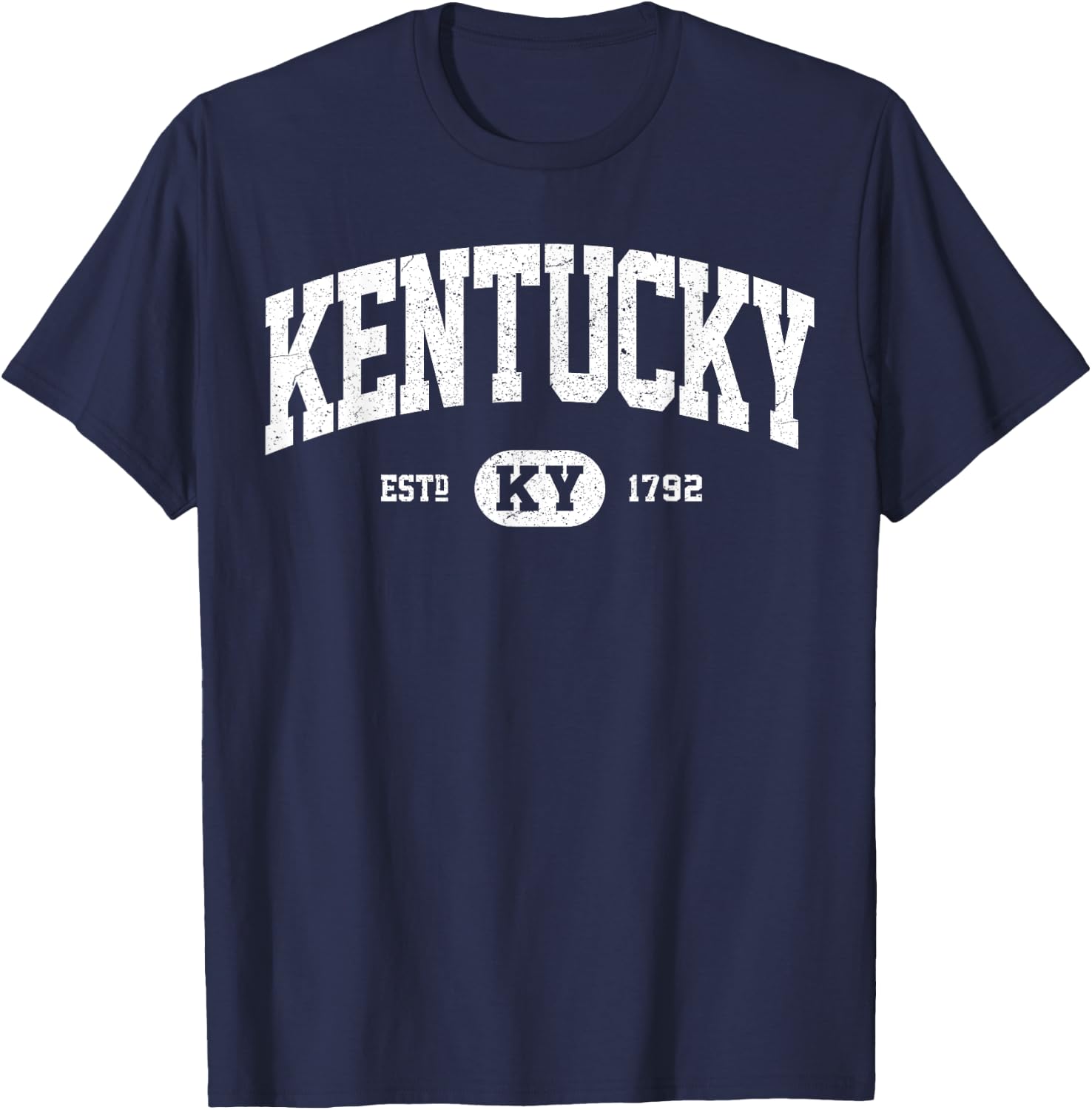 Vintage Kentucky Shirt, Retro Classic KY Souvenir T-Shirt - T-Shirt | Navy