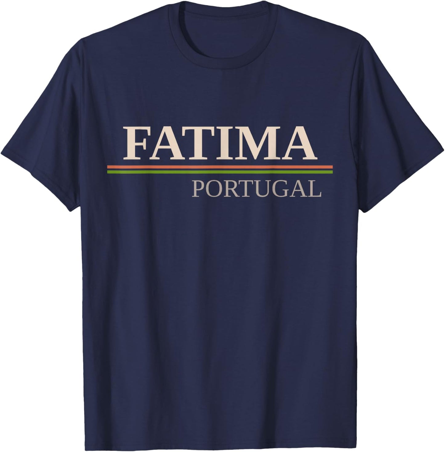 Fatima Portugal T-Shirt - T-Shirt | Navy