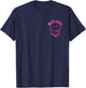 Funny On My Husband's Last Nerve Groovy Wife 2 Sides T-Shirt - T-Shirt | Navy
