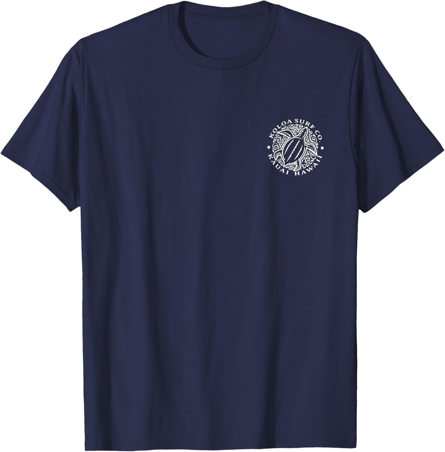 Koloa Surf Hawaiian Honu Turtle Lightweight, Graphic T-Shirt - T-Shirt | Navy