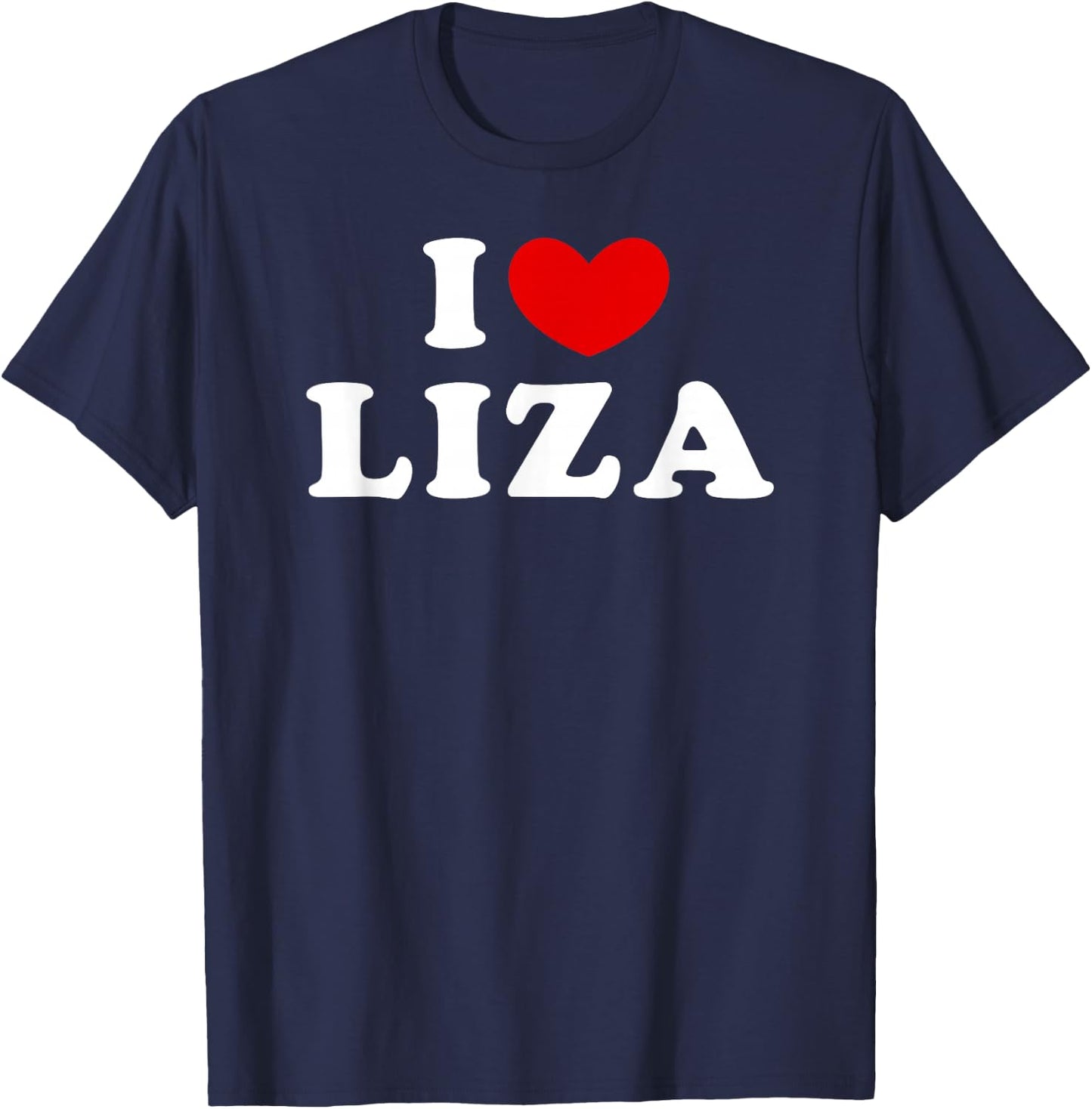 I Love Liza, I Love Liza T-Shirt - T-Shirt | Navy