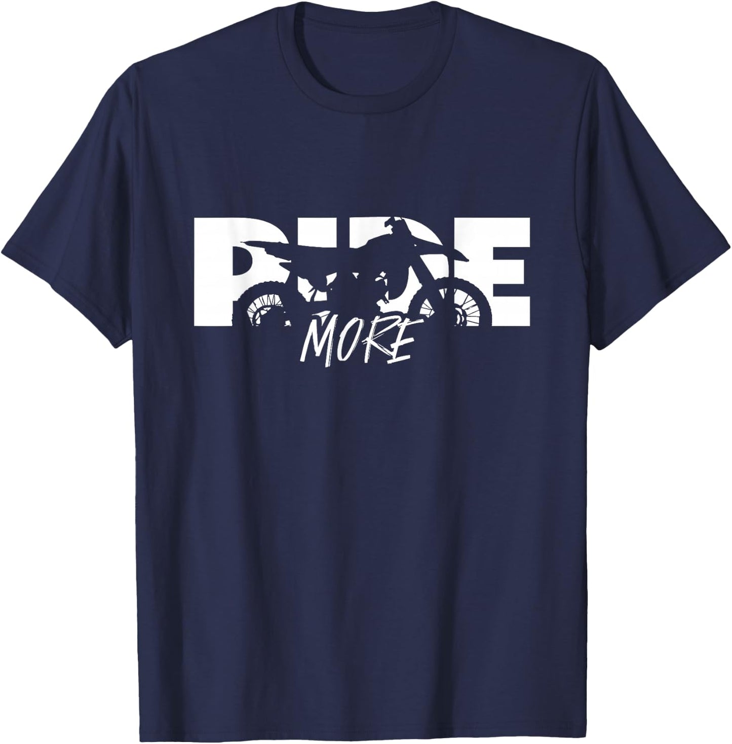 Dirt Bike Motocross T-Shirt - T-Shirt | Navy