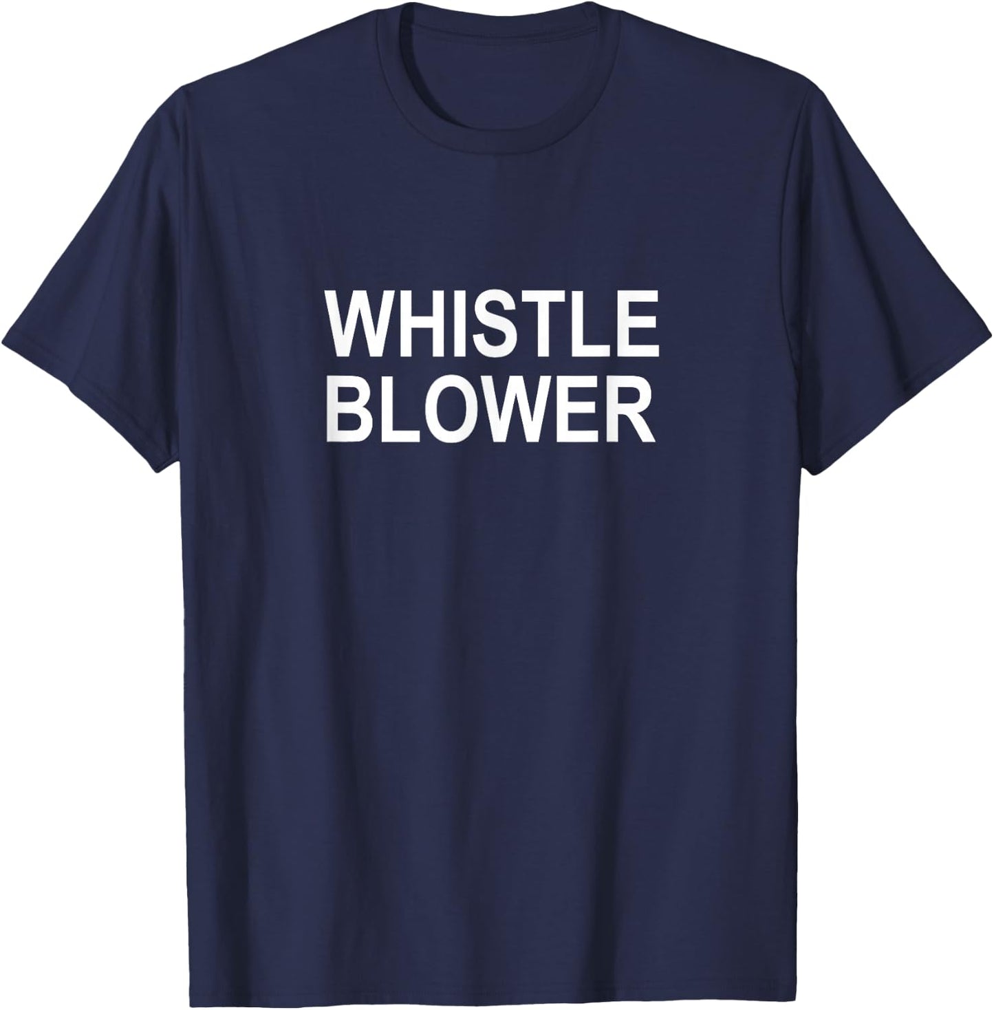 Whistle Blower T-Shirt - T-Shirt | Navy