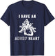 I Have An Angry Heart - Surgery Folk Punk AJJ Music T-Shirt - T-Shirt | Navy