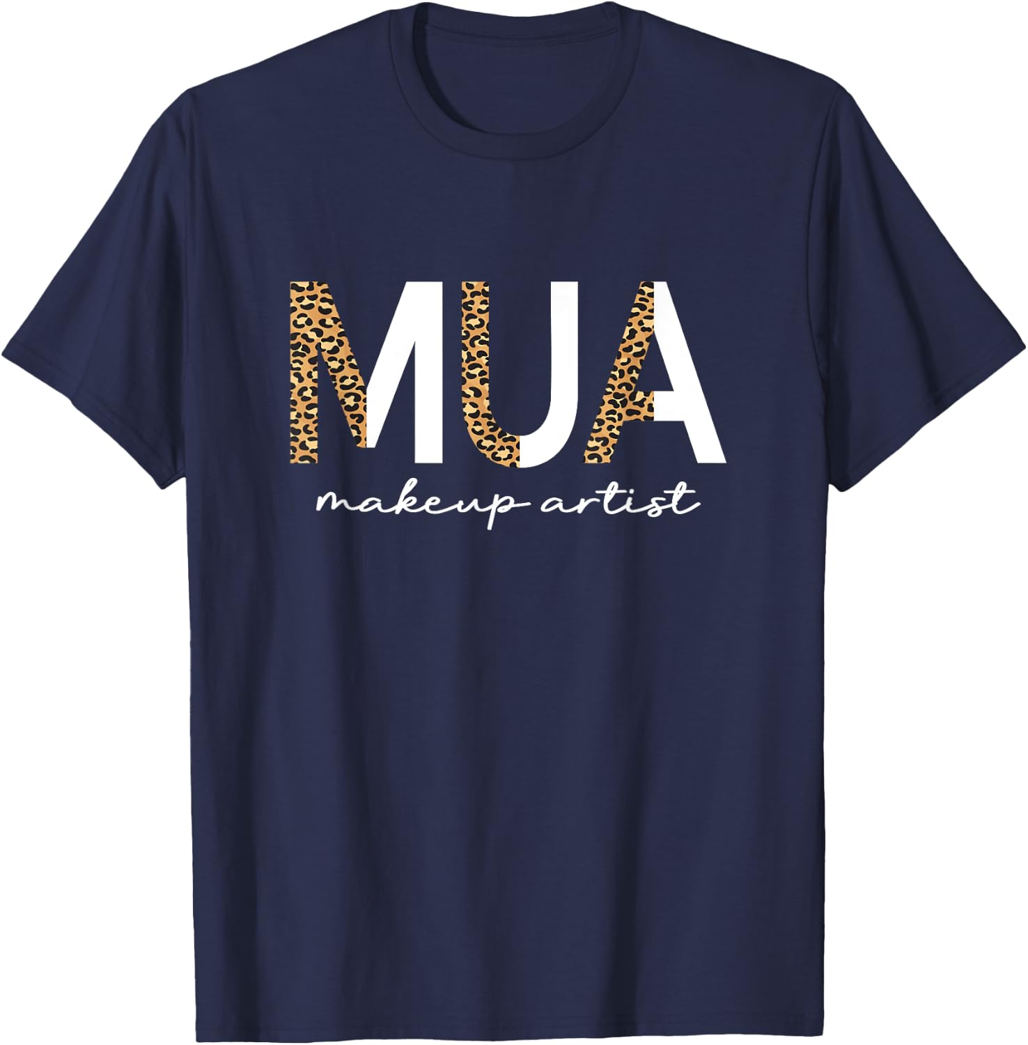 MUA Makeup Artist MUA T-Shirt - T-Shirt | Navy