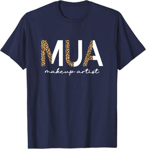 MUA Makeup Artist MUA T-Shirt - T-Shirt | Navy